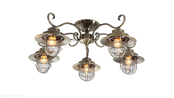 Люстра потолочная Arte Lamp LANTERNA A4579PL-5AB