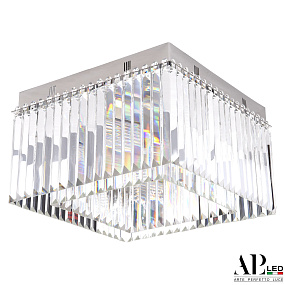 Хрустальная потолочная люстра APL LED Sicilia SH10.42.A.Ni.E14.PK