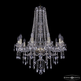 Хрустальная подвесная люстра Bohemia IVELE Crystal 1415/10/220/h-85 G