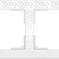 Рамка на 2 поста (белый) Werkel WL05-Frame-02-white