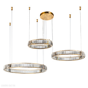 Большая светодиодная люстра Divinare RENATA 1135/17 SP-106