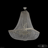 Большая хрустальная люстра Bohemia IVELE Crystal 19282/H2/90IV GW