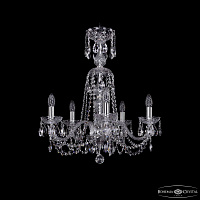 Хрустальная подвесная люстра Bohemia IVELE Crystal 1402/5/195/XL-64 Ni