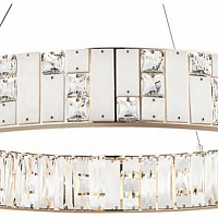 Подвесная светодиодная хрустальная люстра Odeon Light CROSSA 5072/100L