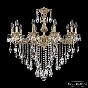 Подвесная хрустальная люстра Bohemia Ivele Crystal Verona 72102/10/250 B FP