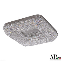 Хрустальная потолочная светодиодная люстра APL LED Sicilia SH604.2.50.A.Ni.4000