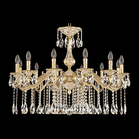 Подвесная хрустальная люстра Bohemia Ivele Crystal Florence 71102/12/300 A GW