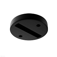 Шинопровод-адаптер одноместный черный Maytoni Busbar trunkings Unity TRA010-1-BS-B
