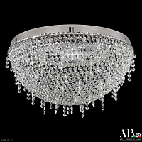 Хрустальная потолочная светодиодная люстра APL LED Sicilia SH501.2.50.D.LED -DIM.Ni