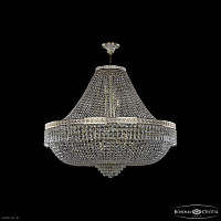 Большая хрустальная люстра Bohemia IVELE Crystal 19271/H1/100IV GW