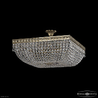 Хрустальная потолочная люстра Bohemia IVELE Crystal 19012/60IV GB