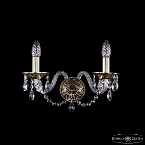 Бра хрустальное Bohemia IVELE Crystal 1610/2/GB