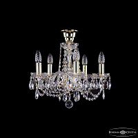 Хрустальная подвесная люстра Bohemia IVELE Crystal 1402/5/141/G/Tube