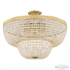 Хрустальная потолочная люстра Bohemia IVELE Crystal AL19091/55FL AG