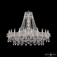 Хрустальная подвесная люстра Bohemia IVELE Crystal 1411/24/460/G