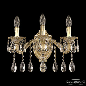 Бра с хрусталем Bohemia Ivele Crystal Florence 7102B10/3/175 A GW