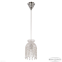 Хрустальный подвесной светильник Bohemia IVELE Crystal 14781P/13 Ni Drops