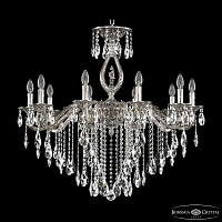 Подвесная хрустальная люстра Bohemia Ivele Crystal Florence 71402/10/300 B NB FH1M