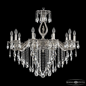 Подвесная хрустальная люстра Bohemia Ivele Crystal Florence 71402/10/300 B NB FH1M