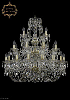Большая хрустальная люстра Bohemia Art Classic 11.11.16+8+4.300.3d.Gd.Sp