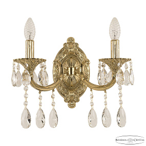 Бра с хрусталем Bohemia Ivele Crystal Verona 7208B10/2/175 A G