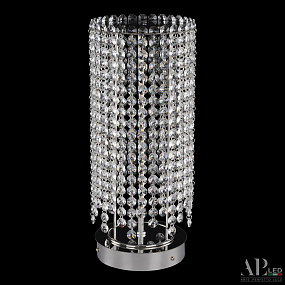 Хрустальная светодиодная настольная лампа APL LED Sicilia SH500.L3.17-38.B.Ni.4000