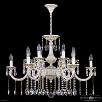 Хрустальная подвесная люстра Bohemia IVELE Crystal AL78118/12/285 A WMG