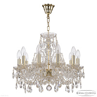 Хрустальная подвесная люстра Bohemia IVELE Crystal 105/10/165 G