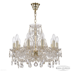 Хрустальная подвесная люстра Bohemia IVELE Crystal 105/10/165 G