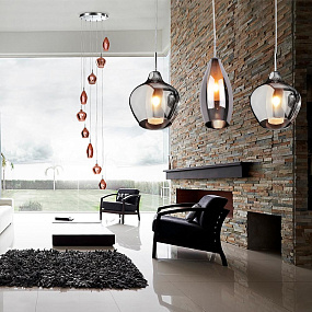 Каскадная люстра Azzardo Amber milano AZ3134