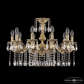 Подвесная хрустальная люстра Bohemia Ivele Crystal Verona 72102/10/210 A FP