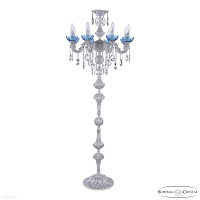 Хрустальный торшер Bohemia IVELE Crystal AL79101T/8/175 B WMN P Aquamarine/M-1H