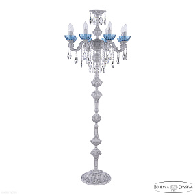 Хрустальный торшер Bohemia IVELE Crystal AL79101T/8/175 B WMN P Aquamarine/M-1H