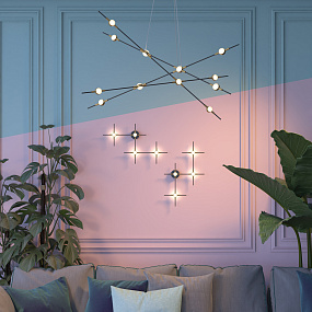 Светодиодная подвесная люстра Odeon Light COSTELLA 3906/48L