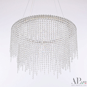 Хрустальная подвесная светодиодная люстра APL LED Sicilia SH02.55.D.Ni.4000