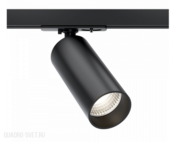 Светодиодный трековый светильник для 1-фазного шинопровода Maytoni Focus LED TR021-1-12B3K-W-D-B
