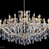 Большая хрустальная люстра Crystal Lux HOLLYWOOD SP20+10 GOLD
