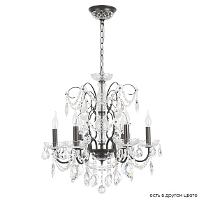 Подвесная хрустальная люстра Crystal Lux ODELIS SP6 BROWN