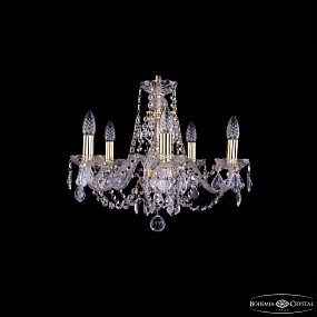 Хрустальная подвесная люстра Bohemia IVELE Crystal 1406/5/160/G/Balls