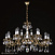 Люстра подвесная ARTGLASS VIKTORIE BRASS ANTIQUE