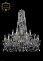 Хрустальная подвесная люстра Bohemia Art Classic 11.11.12+6.240.h-80.Gd.Sp