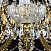 Люстра подвесная ARTGLASS CR 0006/10/20 BRASS ANTIQUE CE