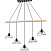Подвесной светильник Vele Luce Formula VL6482P05