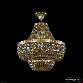 Хрустальная подвесная люстра Bohemia IVELE Crystal 19101/H1/45IV G R721
