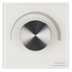 Диммер  Artlight SMART-P37-DIM-IN White (230V, 1.5A, TRIAC, Rotary, 2.4G) 