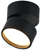 Накладной поворотный светодиодный светильник Donolux Bloom DL18960R12W1B