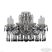 Хрустальная подвесная люстра Bohemia IVELE Crystal 1413/10/200 G R781
