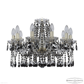 Хрустальная подвесная люстра Bohemia IVELE Crystal 1413/10/200 G R781