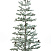 Ель CRYSTAL TREES БОРГО заснеженная с шишками 150 см. KP17150