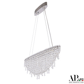 Хрустальная подвесная светодиодная люстра APL LED Sicilia SH505.0.60.B.Ni.4000